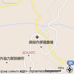 福島県二本松市永田長坂国有林周辺の地図