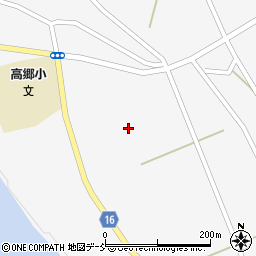 福島県喜多方市高郷町上郷豊年田周辺の地図
