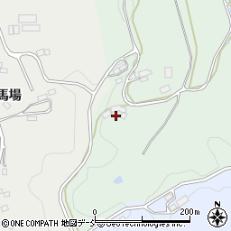 福島県二本松市下川崎奥入山周辺の地図