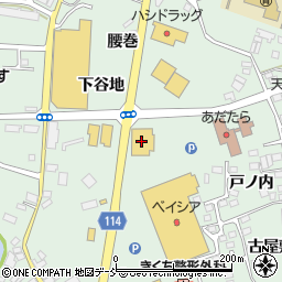 ＴＳＵＴＡＹＡ二本松店周辺の地図
