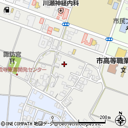 新潟県三条市東本成寺周辺の地図