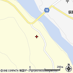 福島県喜多方市高郷町峯馬落乙周辺の地図
