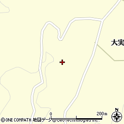 福島県二本松市木幡大実取121周辺の地図