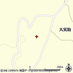 福島県二本松市木幡大実取128周辺の地図