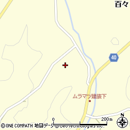 福島県二本松市木幡小鍛冶山周辺の地図