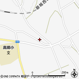 福島県喜多方市高郷町上郷腰巻丁周辺の地図