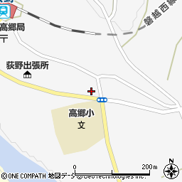 福島県喜多方市高郷町上郷堀田戊周辺の地図