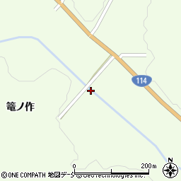 福島県川俣町（伊達郡）山木屋（大黒前）周辺の地図