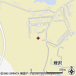 福島県南相馬市原町区雫（蛭沢）周辺の地図
