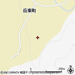 福島県二本松市岳東町100周辺の地図