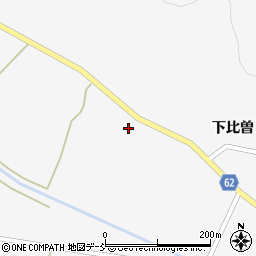 福島県相馬郡飯舘村比曽比曽261周辺の地図