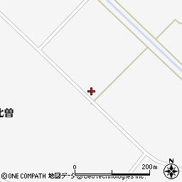 福島県飯舘村（相馬郡）比曽周辺の地図