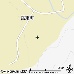 福島県二本松市岳東町98周辺の地図