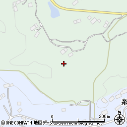 福島県二本松市下川崎神前山周辺の地図