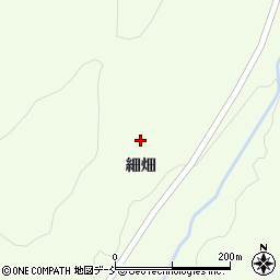 福島県伊達郡川俣町山木屋細畑24周辺の地図