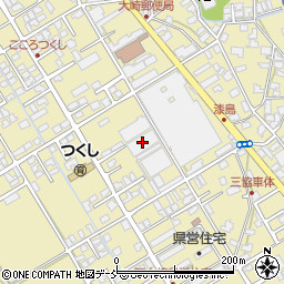 井関新潟製造所第二工場周辺の地図