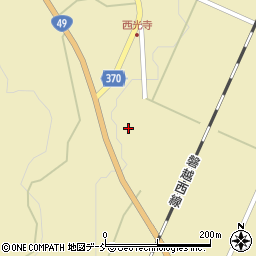 福島県西会津町（耶麻郡）上野尻（薬師堂前）周辺の地図