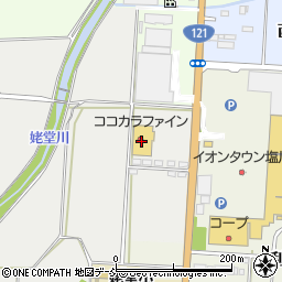 福島県喜多方市塩川町新江木上の台9周辺の地図