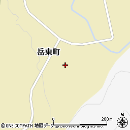 福島県二本松市岳東町96周辺の地図