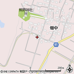 福島県喜多方市慶徳町新宮招木周辺の地図