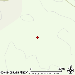 福島県川俣町（伊達郡）山木屋（赤柴山）周辺の地図