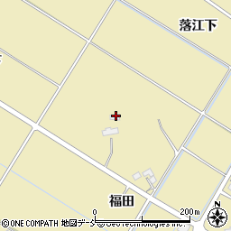 福島県南相馬市原町区雫（福田）周辺の地図