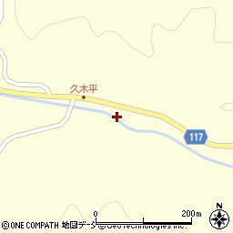 福島県二本松市木幡久木平15周辺の地図
