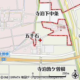 新潟県長岡市寺泊敦ケ曽根750-1周辺の地図