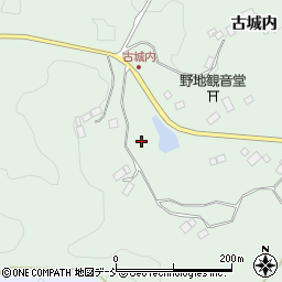 福島県二本松市下川崎平周辺の地図