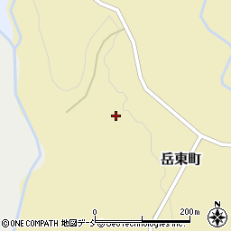 福島県二本松市岳東町50周辺の地図