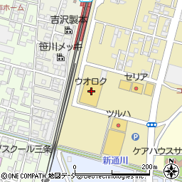 第四北越銀行ウオロク東新保店 ＡＴＭ周辺の地図