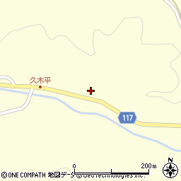 福島県二本松市木幡久木平26周辺の地図
