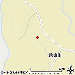 福島県二本松市岳東町52-2周辺の地図