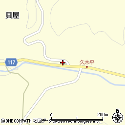 福島県二本松市木幡久木平4周辺の地図