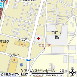 コロナサービス周辺の地図