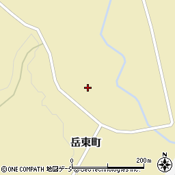 福島県二本松市岳東町55周辺の地図