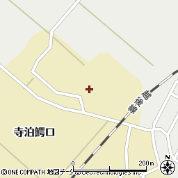 新潟県長岡市寺泊鰐口165-1周辺の地図