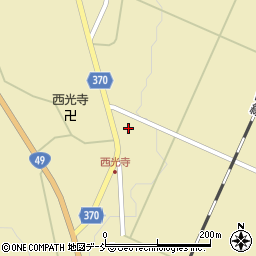 福島県耶麻郡西会津町上野尻東畑周辺の地図