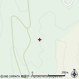福島県川俣町（伊達郡）大綱木（乳子岩）周辺の地図