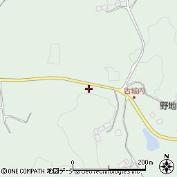福島県二本松市下川崎平岫山周辺の地図
