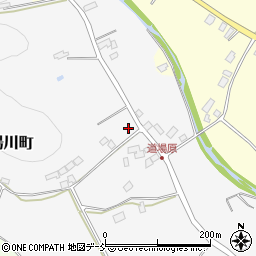 福島県二本松市湯川町周辺の地図