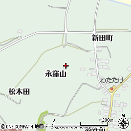 福島県二本松市油井新田町64周辺の地図