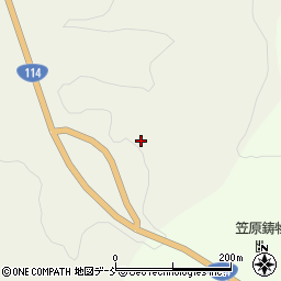 福島県川俣町（伊達郡）小綱木（堺山）周辺の地図