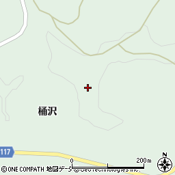 福島県二本松市下川崎住吉山周辺の地図