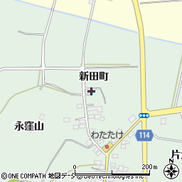 福島県二本松市油井新田町18-2周辺の地図