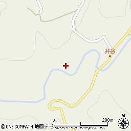 福島県耶麻郡西会津町新郷大字三河井谷沢周辺の地図