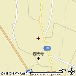 福島県耶麻郡西会津町上野尻梵天下周辺の地図