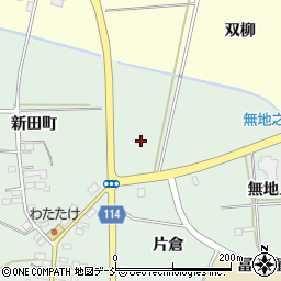 福島県二本松市油井無地ノ内周辺の地図