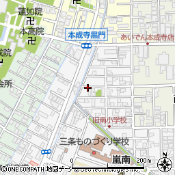 新潟県三条市桜木町周辺の地図