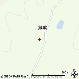 福島県伊達郡川俣町山木屋鼠喰11周辺の地図